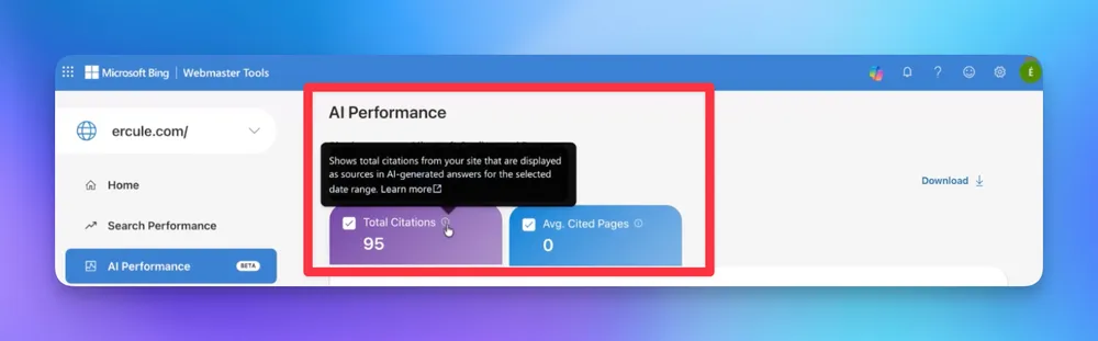 Real (not approximated) AI search data is here hero image